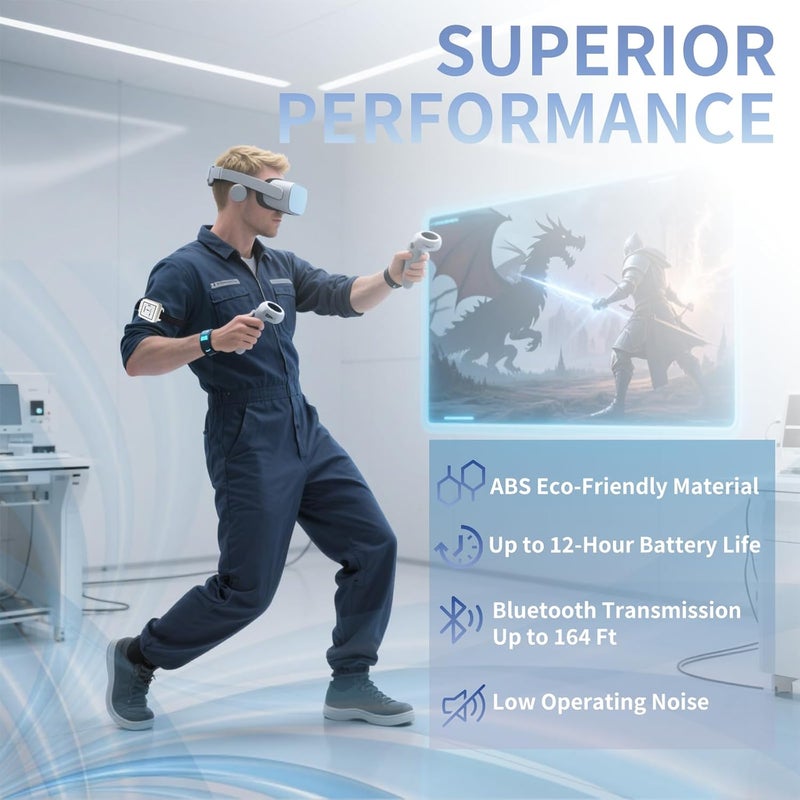 Zuomeng Bluetooth 5.0 Accelerometer Inclinometer Gyroscope with High-Precision 9-Axis Sensor ±0.2° XY Accuracy with Extended Kalman Filter and Magnetic Ellipsoid Calibration for VR & Robot, HCTY-01 - Image 5